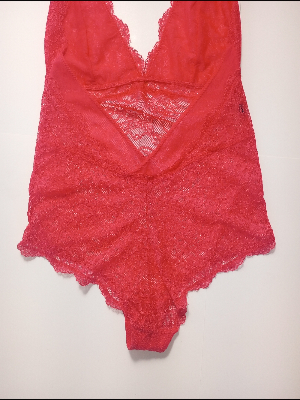 Sam Edelman Halter Lace Bodysuit, Small - Picture 4 of 12